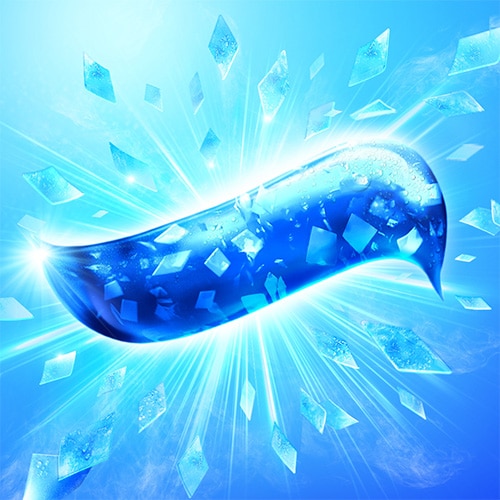 Ubat Gigi Colgate MaxFresh dengan kristal sensasi dingin yang meletus keluar daripada ubat gigi